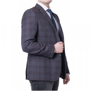 Пиджак , размер 58/176, серый Valenti. Цвет: серый