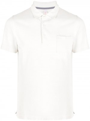 Рубашка поло с нагрудным карманом Sun 68. Цвет: белый
