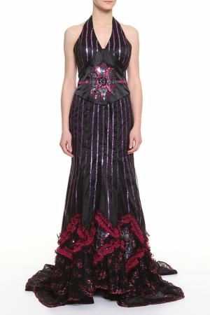 Платье BMBL VIRSAVIYA. Цвет: фиолетовый