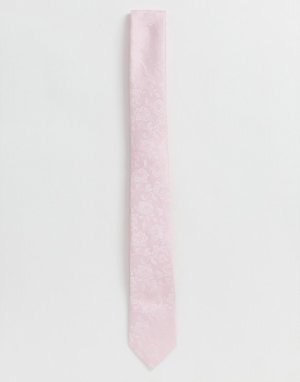 Галстук с цветочным принтом -Розовый French Connection