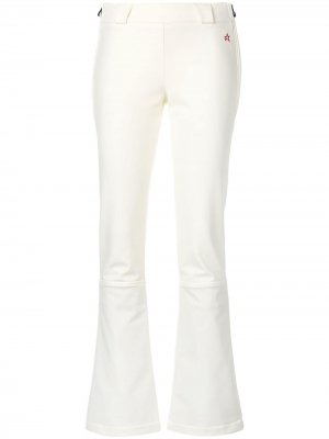Расклешенные брюки Ancell с завышенной талией Perfect Moment. Цвет: белый