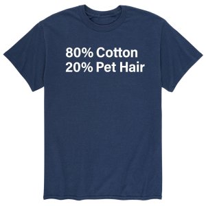 Мужская футболка Percent 20 из шерсти домашних животных Licensed Character