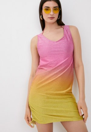 Платье пляжное Cotazur. Цвет: разноцветный