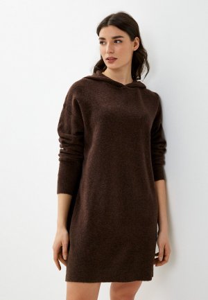 Платье mbyM. Цвет: коричневый