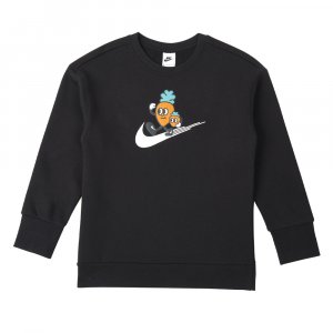Свитшот Sportswear Fleece Crew-Neck, черный Nike