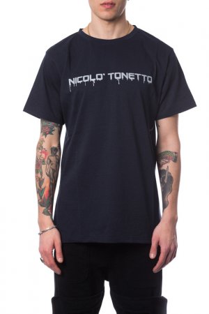 T-shirt NICOLO TONETTO. Цвет: navy