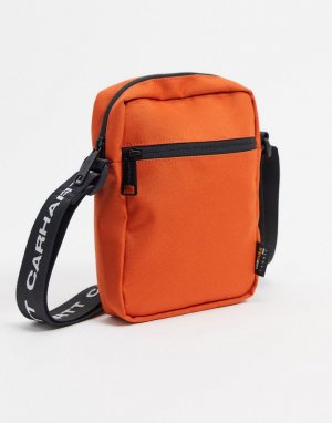 Терракотово-оранжевая сумка на плечо Brandon-Оранжевый Carhartt WIP
