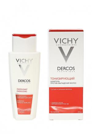 Шампунь Vichy DERCOS AMINEXIL Тонизирующий, против выпадения волос, 200 мл. Цвет: белый