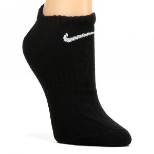 Набор из 6 женских легких носков-невидимок на каждый день , черный Nike