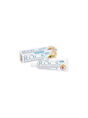 R.o.c.s. Зубная паста для детей Фруктовый рожок без фтора 45 гр. Цвет: белый