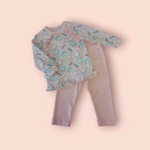 Комплект одежды , размер 26/92-98, розовый Бастет. Цвет: розовый/светло-розовый