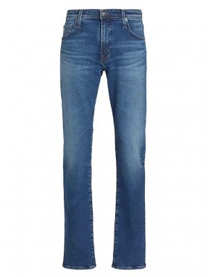 Прямые узкие джинсы Tellis стрейч Ag Jeans, цвет broadcast Jeans
