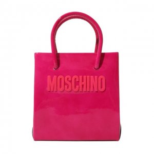 Сумка-тоут Moschino. Цвет: розовый