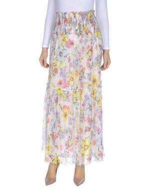 Длинная юбка PETITE COUTURE by CHIARA CUCCONI. Цвет: светло-розовый