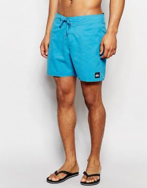 Пляжные шорты длиной 16 Everyday Quiksilver. Цвет: синий