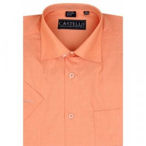 Рубашка , размер 48RU/M/170-178/40 ворот, оранжевый Maestro. Цвет: оранжевый