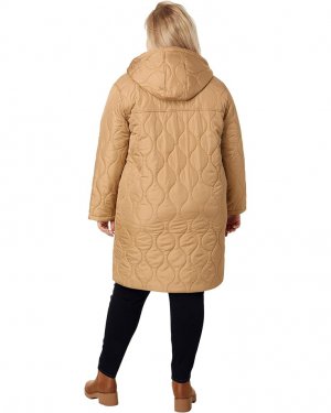 Куртка Plus Size Long Hooded Quilted Duster Jacket U.S. Polo Assn.
