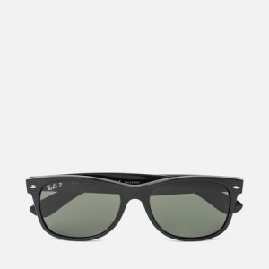 Солнцезащитные очки New Wayfarer Classic Polarized Ray-Ban. Цвет: чёрный