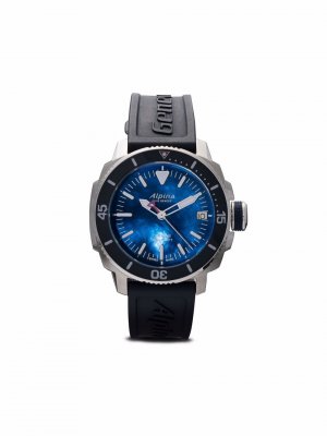 Наручные часы Seastrong Diver Comtesse 34 мм Alpina. Цвет: синий