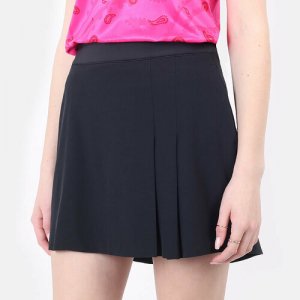 Юбка-шорты для трекинга Dri-FIT UV Ace Womens Regular Golf Skirt, размер L, черный NIKE. Цвет: черный