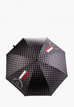 Зонт-трость Karl Lagerfeld. Цвет: черный