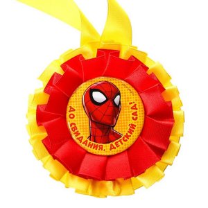 Медаль выпускника детского сада, человек паук MARVEL