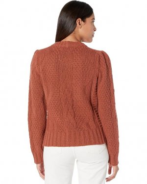 Свитер Ridgecrest Cable Pullover Sweater, цвет Heather Cumin Madewell