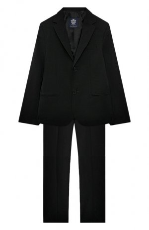 Шерстяной костюм Dal Lago. Цвет: чёрный