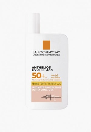Флюид солнцезащитный La Roche-Posay SPF 50+, тонирующий. Цвет: бежевый