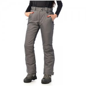Горнолыжные брюки женские FUN ROCKET 58126 размер 44, серый. Цвет: серый