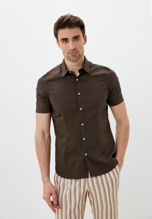 Рубашка Primo Emporio. Цвет: коричневый