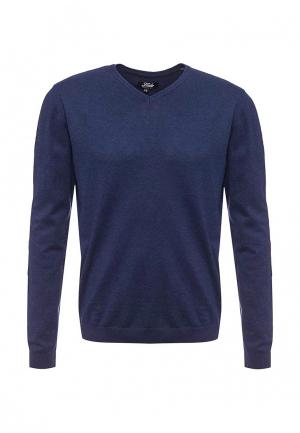 Пуловер Fresh Brand. Цвет: синий