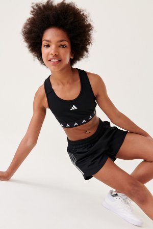 Sportswear Training Спортивный бюстгальтер Aeroready Techfit adidas, черный Adidas