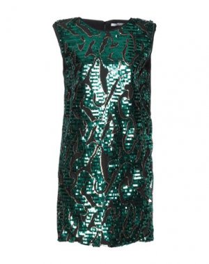 Короткое платье NUALY. Цвет: изумрудно-зеленый