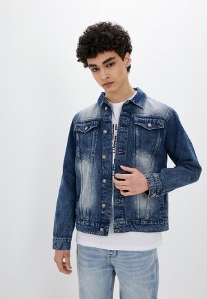 Куртка джинсовая Baon. Цвет: синий