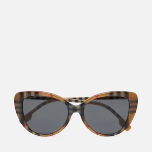 Солнцезащитные очки BE4407 Burberry. Цвет: коричневый