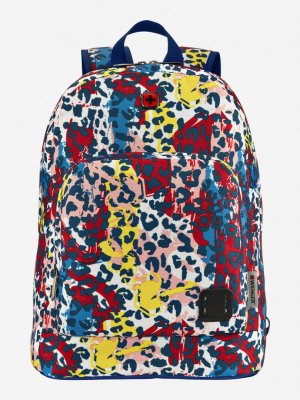 Рюкзак Crango 16, цветной с леопардовым принтом, полиэстер 600D, 33x22x46 см, 27 л, Мультицвет WENGER