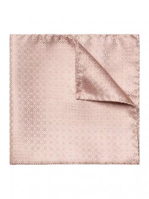 Шелковый вечерний нагрудный платок , розовый Eton