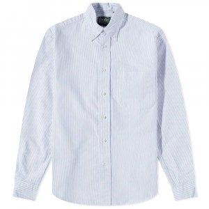 Рубашка Button Down Stripe Oxford Shirt Gitman Vintage