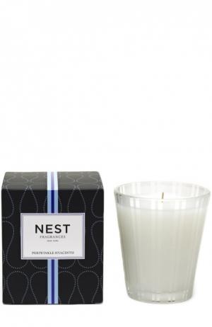 Ароматическая свеча Periwinkle Hyacinth Nest. Цвет: бесцветный