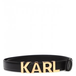 Ремни и пояса Karl Lagerfeld. Цвет: черный