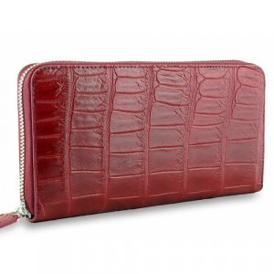 Портмоне kk-499, красный Exotic Leather. Цвет: красный