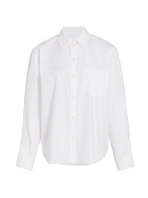Рубашка Wesley Poplin с объемными рукавами , белый Derek Lam 10 Crosby