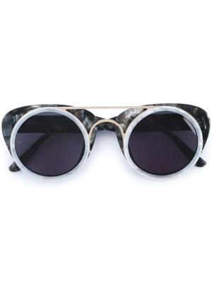 Солнцезащитные очки Sodapop III Smoke X Mirrors. Цвет: чёрный