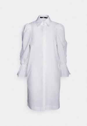 Коктейльное платье KARL LAGERFELD, белый Lagerfeld