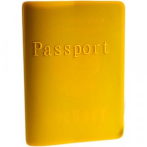 Обложка для паспорта , желтый partner. Цвет: желтый