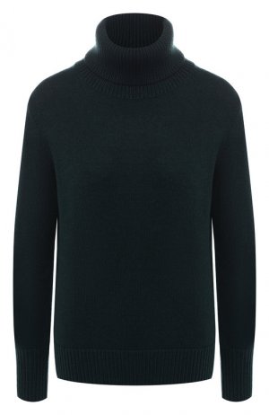 Кашемировый пуловер Burberry. Цвет: темно-зеленый