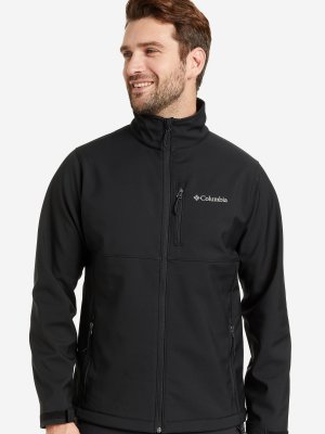 Ветровка мужская Ascender Softshell Jacket, Черный Columbia. Цвет: черный
