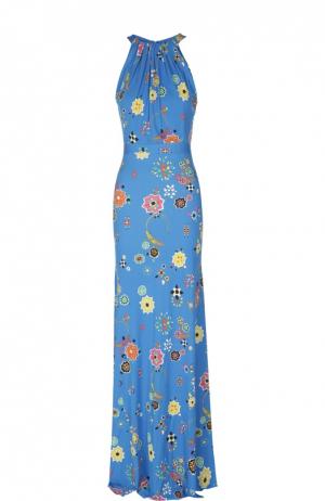 Вечернее платье Emilio Pucci. Цвет: синий