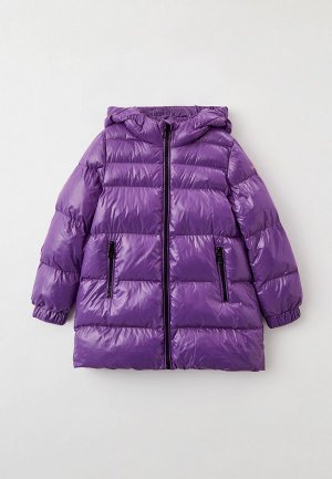 Куртка утепленная Geox. Цвет: фиолетовый